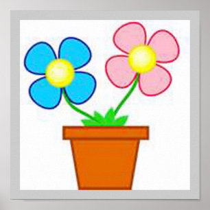 Flower Pot Small Print