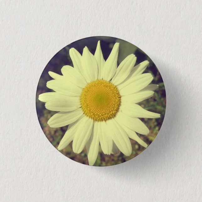 Flower Power 3 Cm Round Badge (Front)