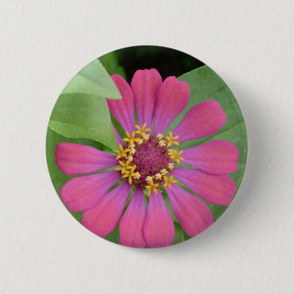 Flower Power 6 Cm Round Badge