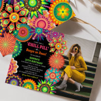 Flower Power 70's Colourful Photo Birthday Party
