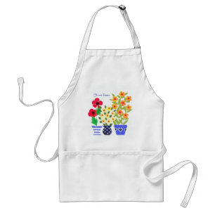 'Flower Power' Apron