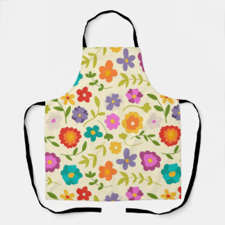 Flower power apron