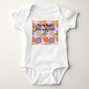 Flower Power Baby Bodysuit