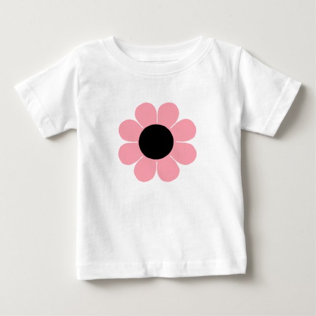 Flower Power Baby T-Shirt (Front)