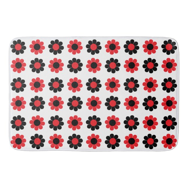 Flower Power Bath Mat (Front)