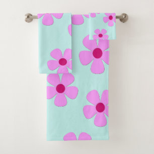 Flower Power Bath Towel Set