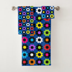 Flower Power Bath Towel Set