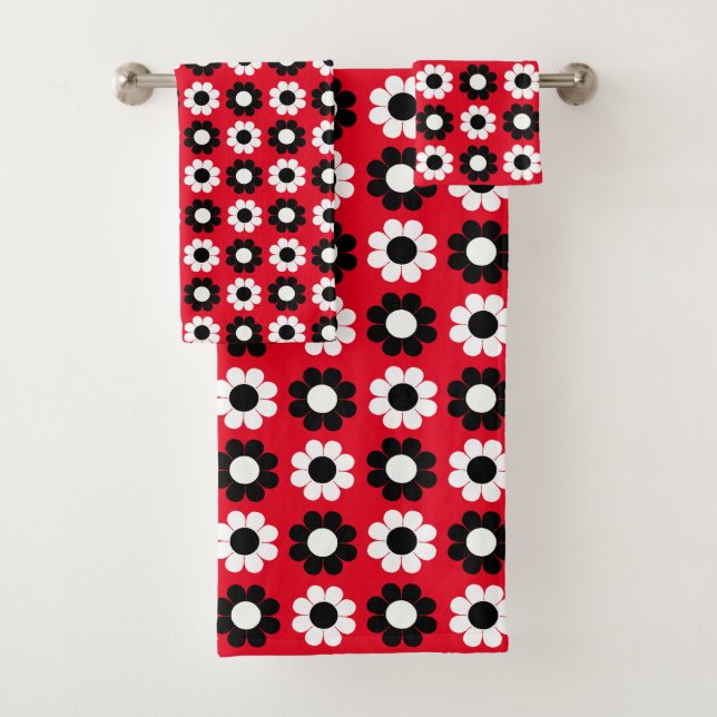 Flower Power Bath Towel Set (Insitu)