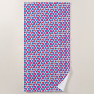 Flower Power Beach Towel