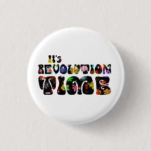 Flower Power Bernie Sanders 2016 3 Cm Round Badge