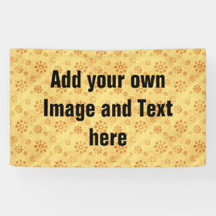 Flower Power Blooms yellow + your ideas Banner