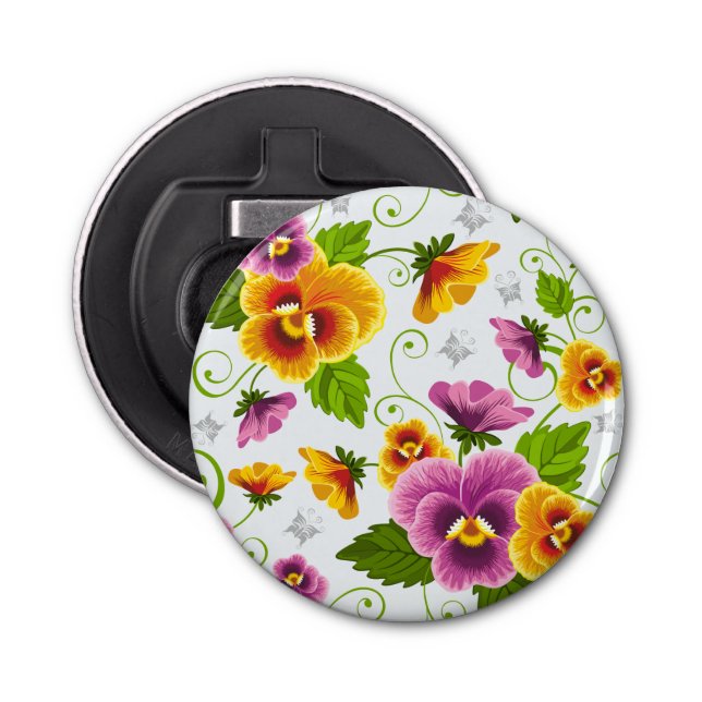 Flower Power Bottle Opener (Front)