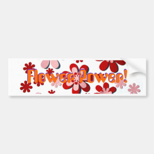 Flower Power! Bumper Sticker