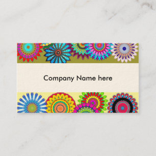 Flower Power Business Cards