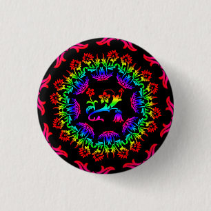 flower power button