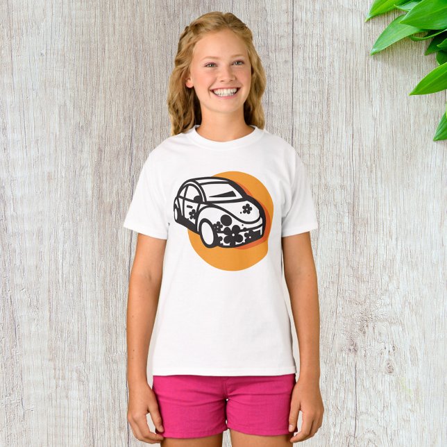 Flower Power Car Cute Hippie Style T-Shirt (Creator Uploaded)
