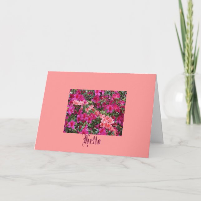Flower Power Card (Front)