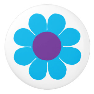 Flower Power Ceramic Knob