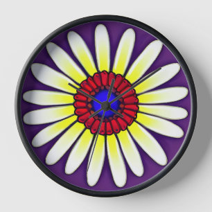 Flower Power Clock