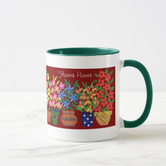 'Flower Power' Coffee Mug
