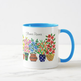 'Flower Power' Coffee Mug