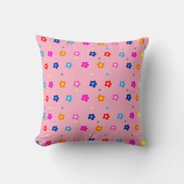 Flower Power  Cushion (Front)