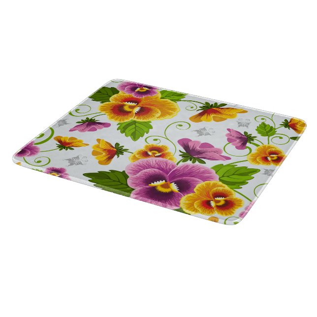 Flower Power Cutting Board (Corner)