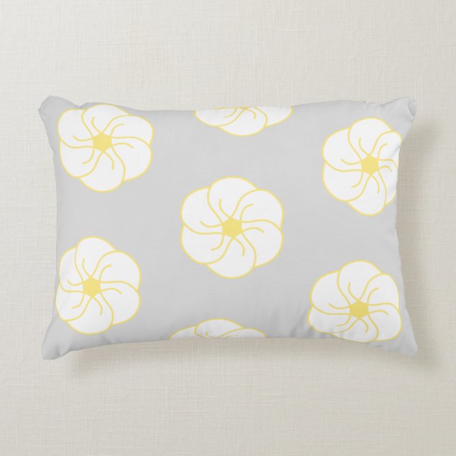 Flower Power Decorative Cushion (Front)
