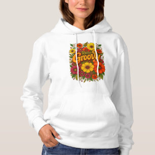 Flower Power Design Hoodie