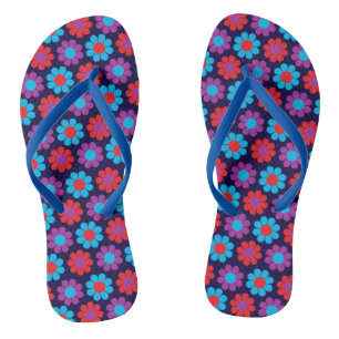 Flower Power Flip Flops