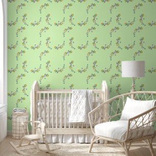 Flower Power Floating Blossoms 1 Wallpaper