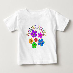 Flower Power Fun Flowers Baby T-Shirt