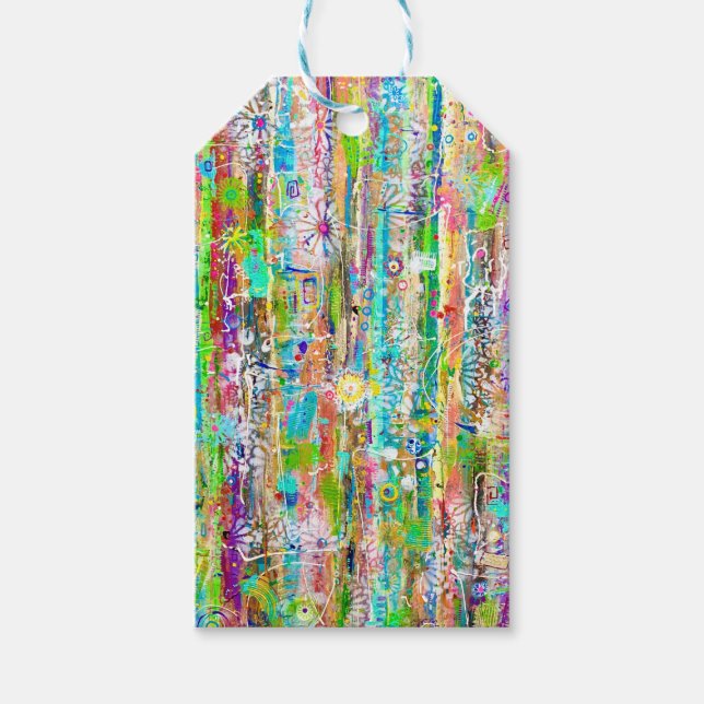 Flower Power Gift Tags (Front)