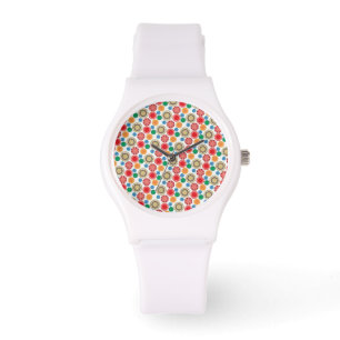 Flower Power in Rows 002 Watch