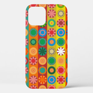 Flower Power in Rows Case-Mate iPhone Case