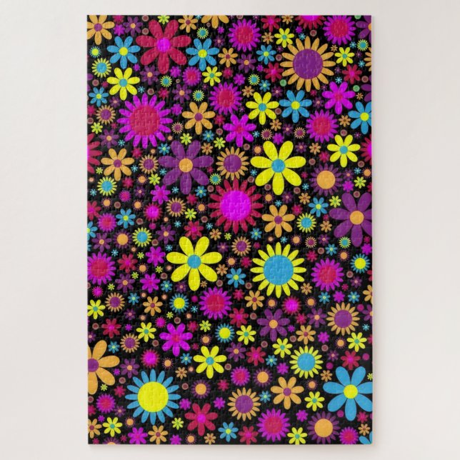 Flower Power Jigsaw Puzzle (Vertical)