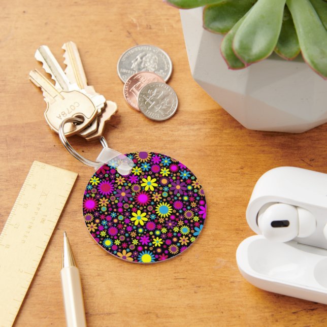 Flower Power Key Ring (Desk)