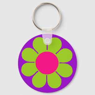 Flower Power Key Ring