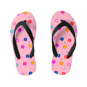 Flower Power Kid's Flip Flops
