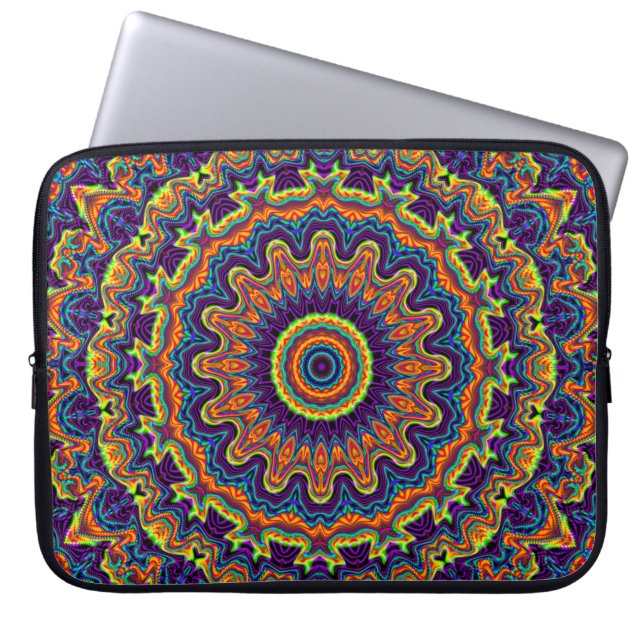 Flower Power... Laptop Sleeve (Front)