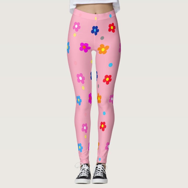 Flower Power  Leggings (Front)