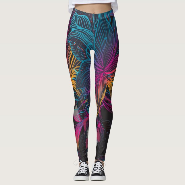 Flower Power Leggings (Front)