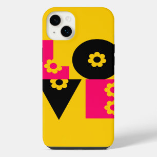 Flower Power Love Squared iPhone 14 Plus Case
