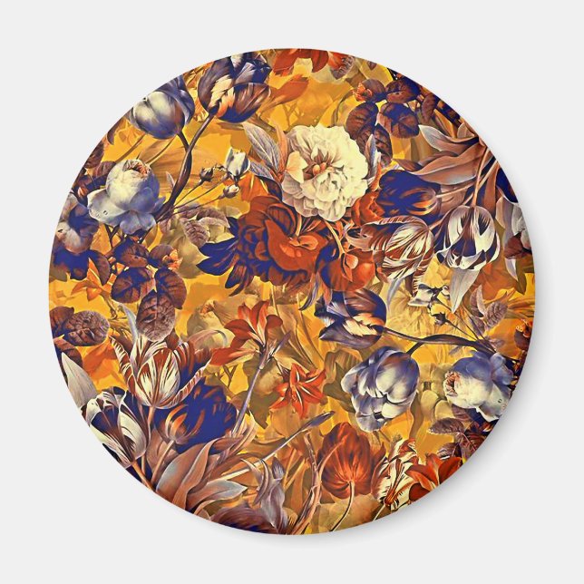 Flower power magnet (Front)