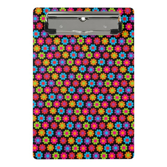 Flower Power Mini Clipboard (Front)