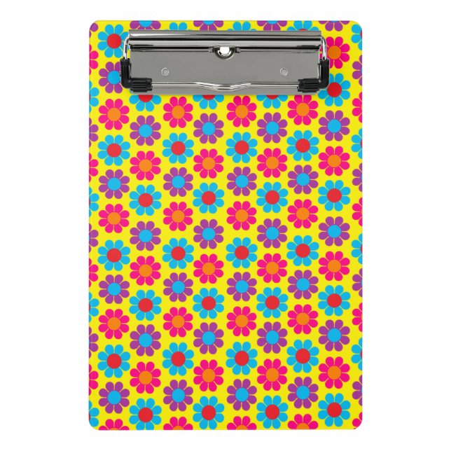 Flower Power Mini Clipboard (Front)