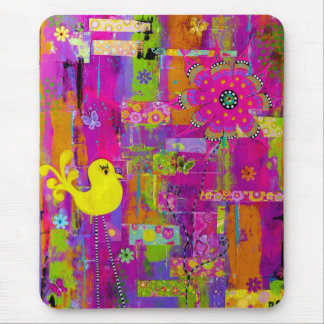 Flower Power Mouse Mat
