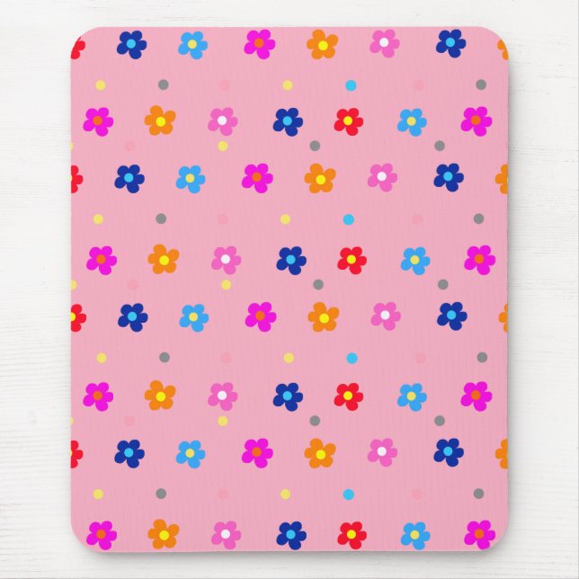 Flower Power   Mouse Mat (Front)