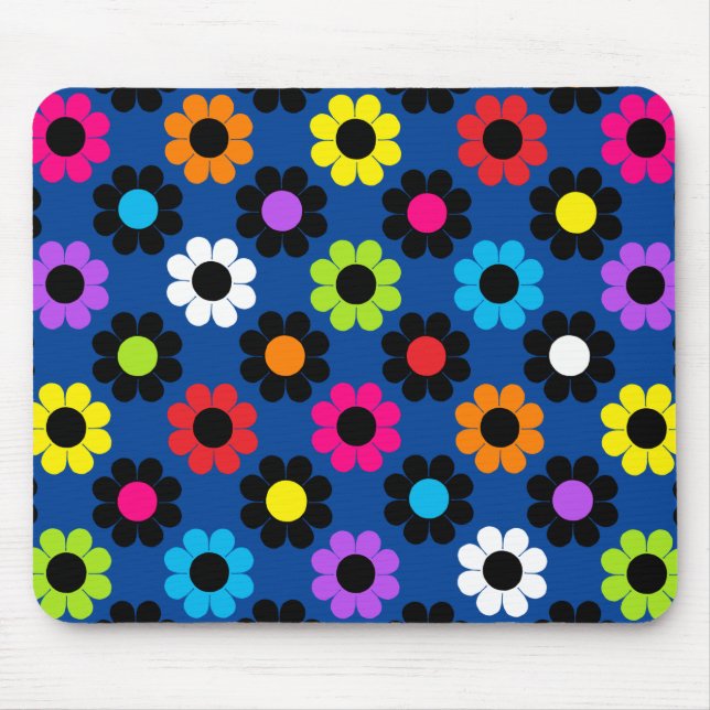Flower Power Mouse Mat (Front)