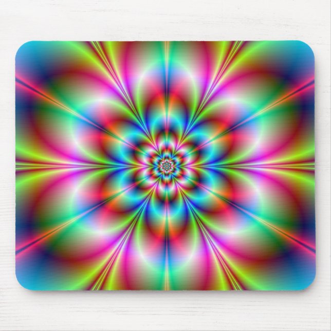 Flower Power Mousepad (Front)